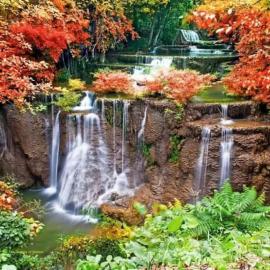 Beautiful Fall with Waterfalls