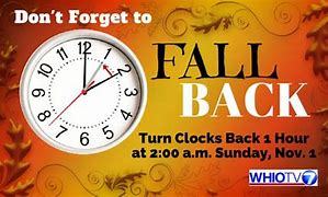Fall Back Time Change